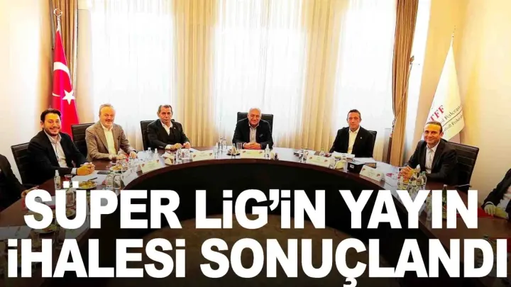 Süper Lig Yayın İhalesi Sonuçlandı!