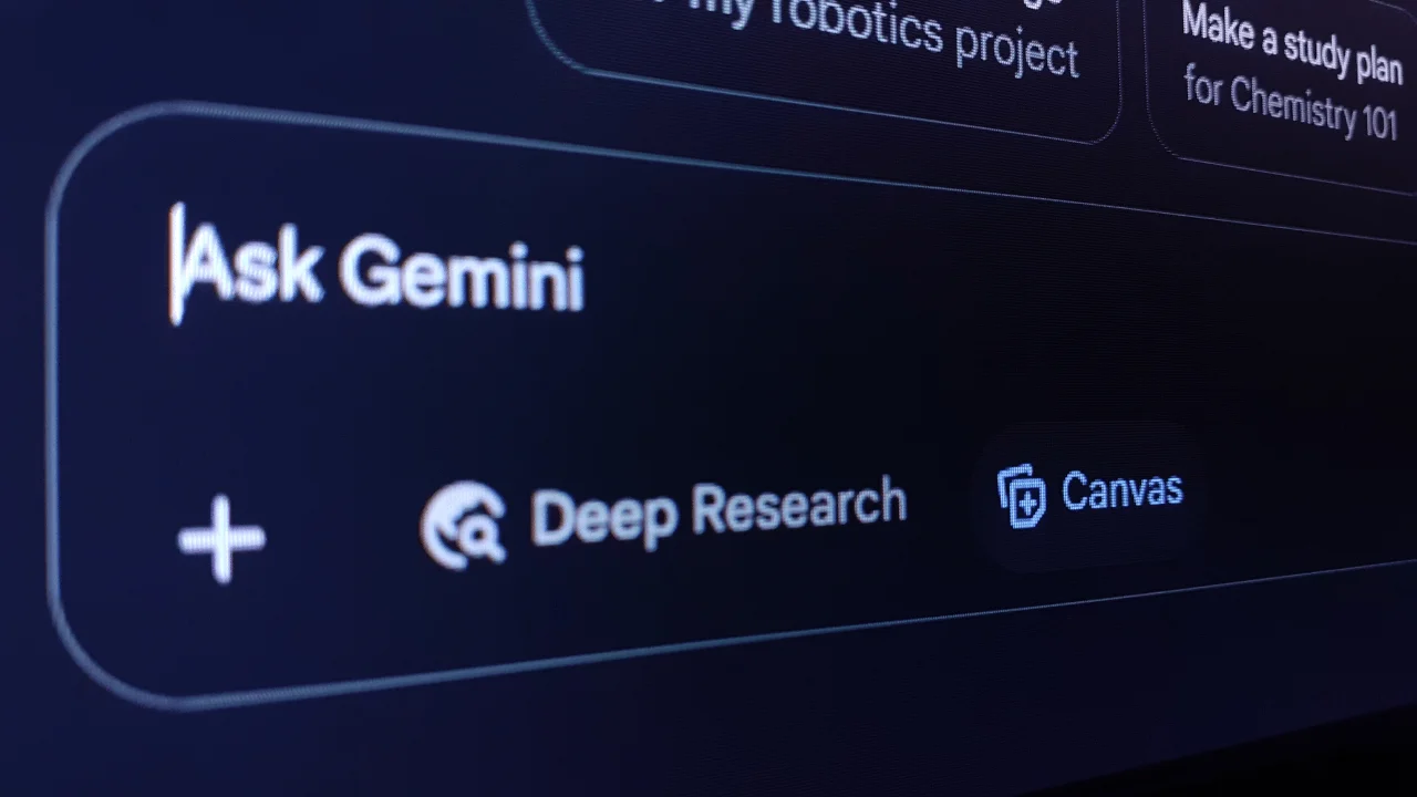 Gemini, Canvas aracıyla dakikalar içinde sunum hazırlamanızı sağlıyor.